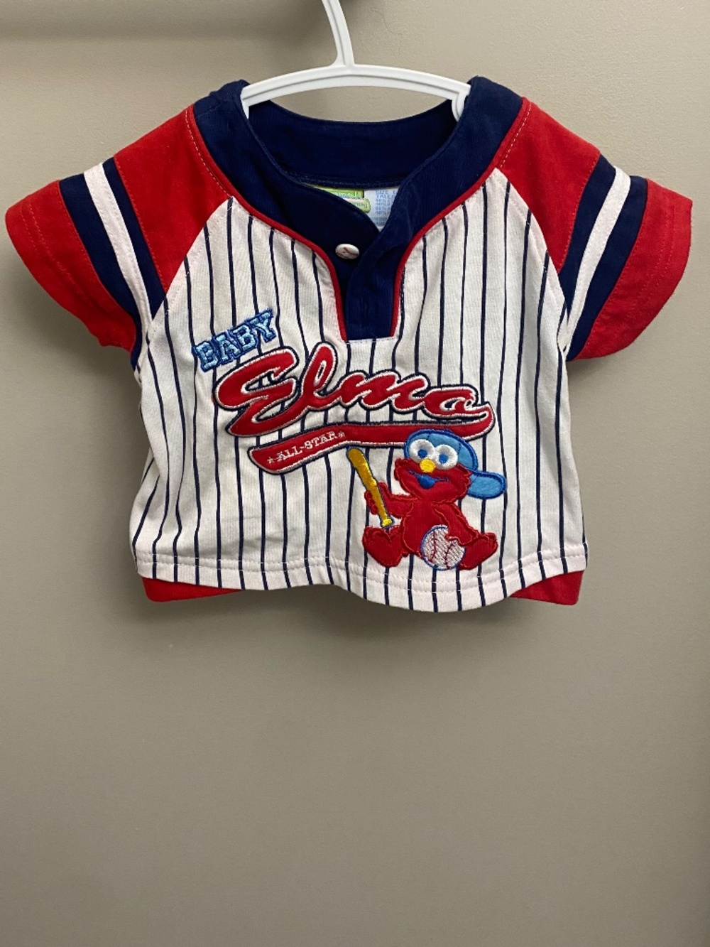 Elmo Baseball Shirt 💛2 for 10💛